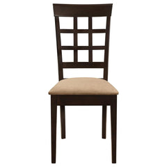 Gabriel - 5-Piece Rectangular 59" Dining Set - Cappuccino