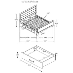 Kauffman - Transitional Storage Bed Bedroom Set