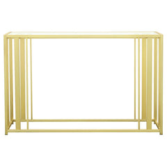 Adri - Glass Top Entryway Sofa Console Table