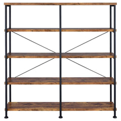 Analiese - 4-Shelf Double Bookshelf