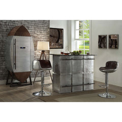 Brancaster - Bar Table - Marble & Aluminum