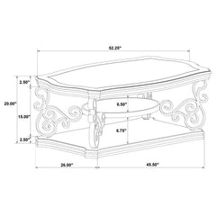 Laney - Glass Top Coffee And End Table Set