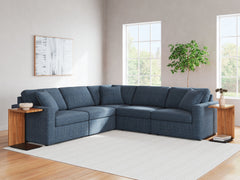 Modmax - Ink - 5-Piece Sectional - Fabric