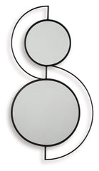 Shayham - Black - Accent Mirror
