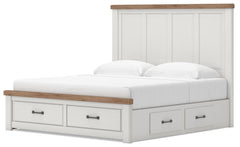 Savonport - Panel Storage Bed