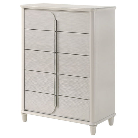 Laveda - Chest - Pearl White