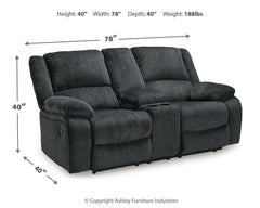 Draycoll - Reclining Loveseat