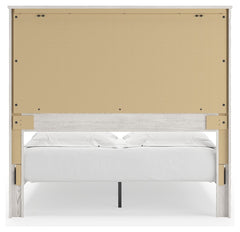 Gerridan - Panel Bed With Sconces