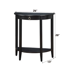 Justino II - Accent Table - Black