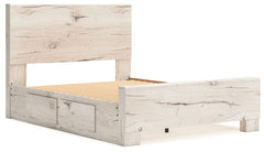 Lawroy - Panel Bed With Storage