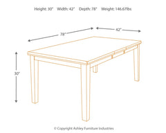 Ralene - Dining Room Table