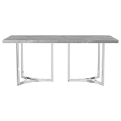 Sterling - Rectangular Dining Table - Gray