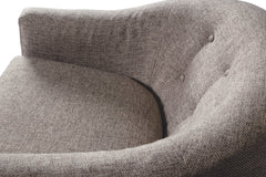 Upshur - Taupe - Swivel Glider Accent Chair