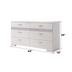Naima II - Dresser - White High Gloss