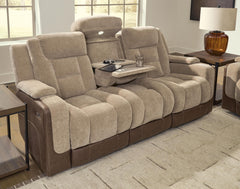 Mixed Motion - Power Reclining Sofa With Adjustable Headrest