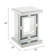 Noralie - Accent Table - Mirrored - 24"