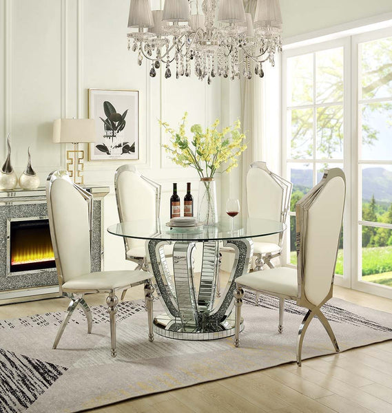 Noralie - Dining Table - Mirrored