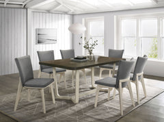 Biloxi - Upholstered Dining Side Chair (Set of 2) - Gray