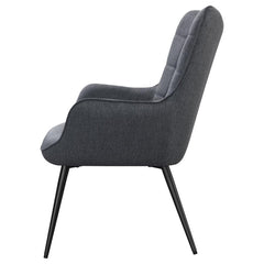 Isla - Upholstered Flared Arm Tufted Accent Chair