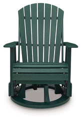 Shell Beach - Swivel Glider Chair - Green