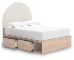 Arloster - Upholstered Panel Bed