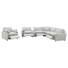 Collins - Upholstered Power Recliner Chair