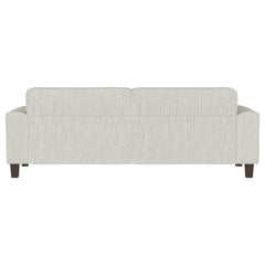 Deerhurst - Upholstered Track Arm Tufted Sofa - Greige