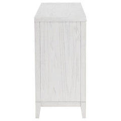 Marielle - 6-Drawer Bedroom Dresser - Distressed White