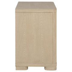 Ladera - 2-Drawer Nightstand Bedside Table - Light Elm