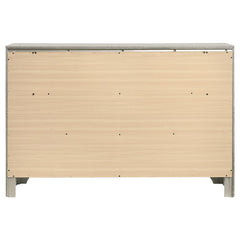 Salford - 7-Drawer Dresser - Metallic Sterling