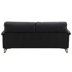 Eilene - Loveseat - Black