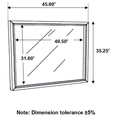 Serenity - Dresser Mirror