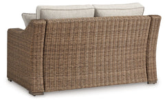 Beachcroft - Beige - Loveseat With Cushion