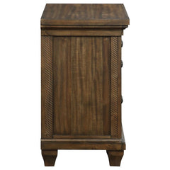 Bennington - 2-Drawer Nightstand - Acacia Brown