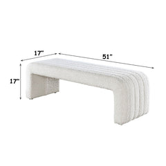 Sandro - Bench - Beige Boucle
