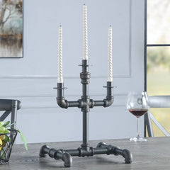 Brantley - Candle Holder - Sandy Gray