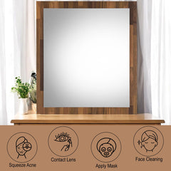 Hestia - Mirror - Walnut