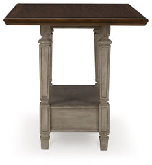 Lodenbay - Antique Gray - Rectangular Dining Room Counter Table