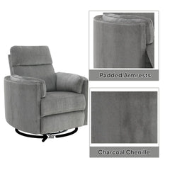 Sagen - Recliner With Swivel & Glider