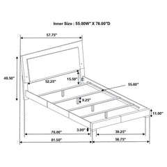 Felicity - Bedroom Set With LED Mirror