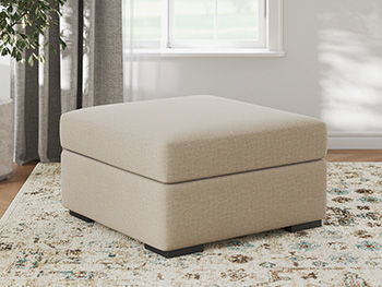 LadyMae - Twill - Oversized Accent Ottoman