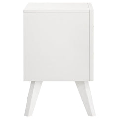 Janelle - 2-Drawer Nightstand - White