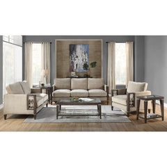 Peregrine - Sofa - Velvet & Walnut