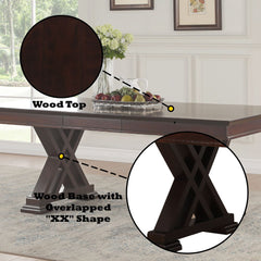 Katrien - Dining Table - Espresso