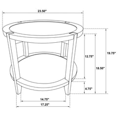 Camillo - Round Coffee And End Table Set