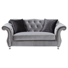 Frostine - Upholstered Tufted Sofa Set