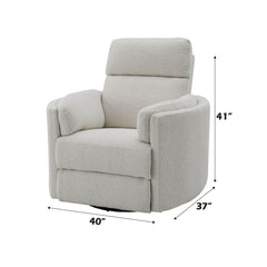 Sagen - Recliner With Swivel & Glider