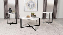 Tobin - Marble Top Coffee And End Table Set