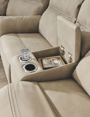 Next-Gen Durapella - Reclining Power Loveseat With Console