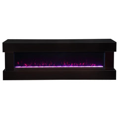 Vallerie - TV Stand With Visual Flame Box